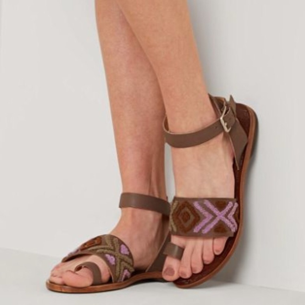 Free People | Muave Torrence Sandals | size 6